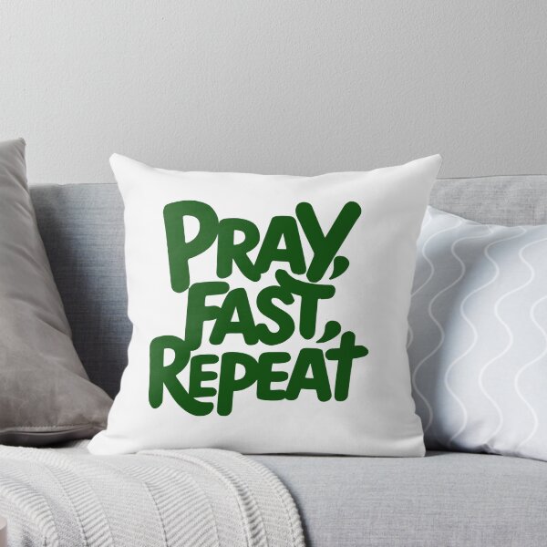 Item preview, Pray, Fast, Repeat designed and sold by Gentle40Winks.
