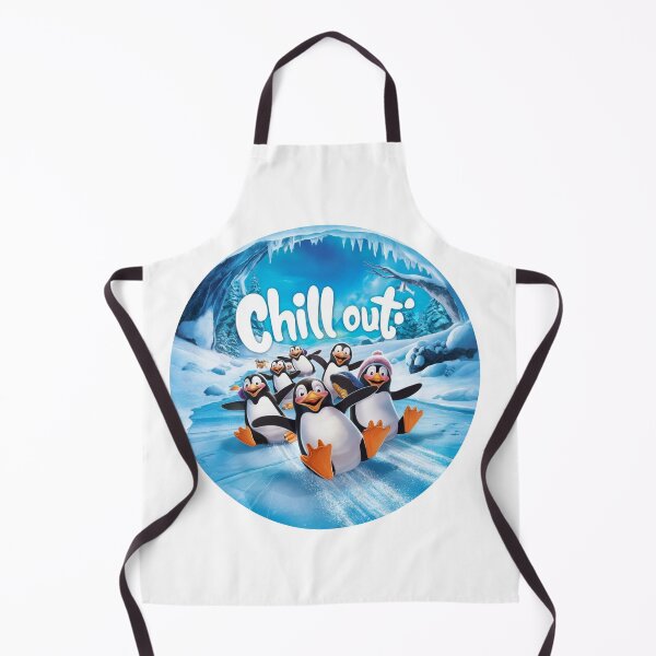 Item preview, Chill Out: Joyful Penguins Art designed and sold by deluxedigital1.