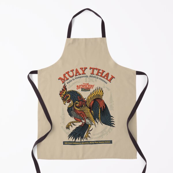 Item preview, Vintage Muay Thai Tattoo Rooster designed and sold by KewaleeTee.