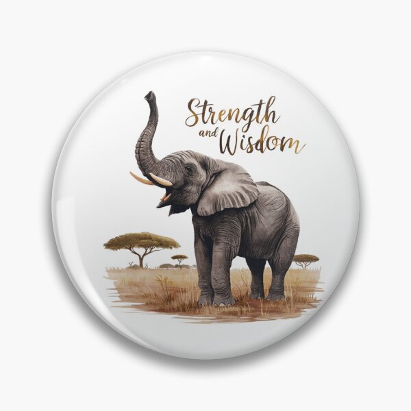 Item preview, Strength and Wisdom: Majestic Elephant Art designed and sold by deluxedigital1.