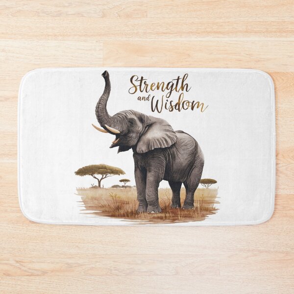 Item preview, Strength and Wisdom: Majestic Elephant Art designed and sold by deluxedigital1.