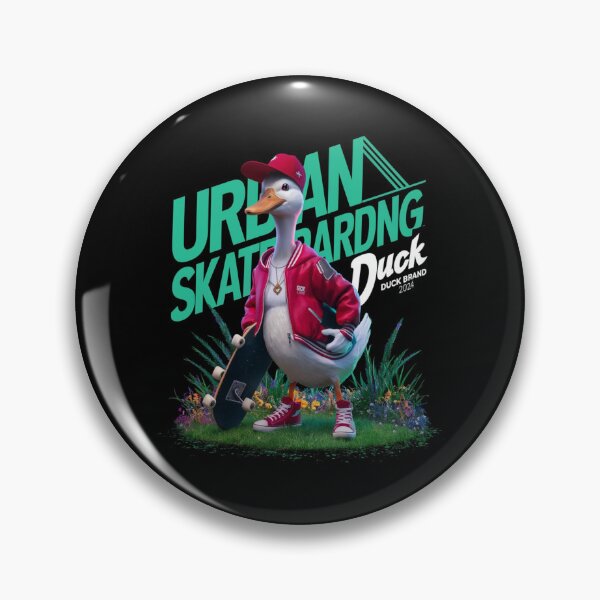 Artikelvorschau, Urban Skateboarding - Skateboarding Ente entworfen und verkauft von JansenGS.