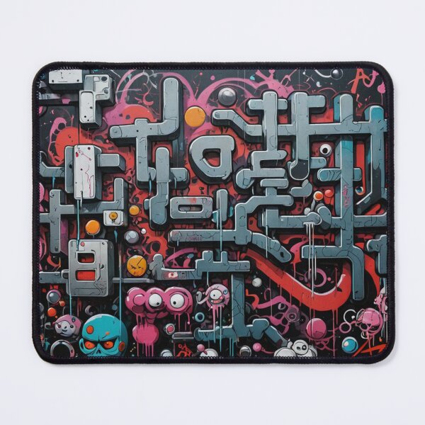 Item preview, Abstract Cyberpunk Graffiti, Street Art Pattern, Japanese designed and sold by Burn-Ego.