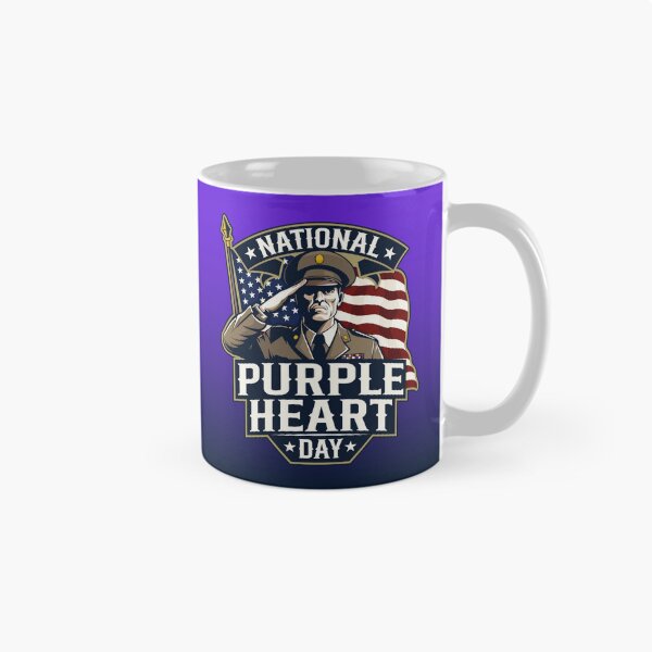Item preview, National Purple Heart Day designed and sold by GarmentMonkeyCo.