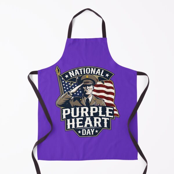 Item preview, National Purple Heart Day designed and sold by GarmentMonkeyCo.