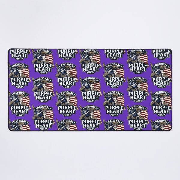 Item preview, National Purple Heart Day designed and sold by GarmentMonkeyCo.