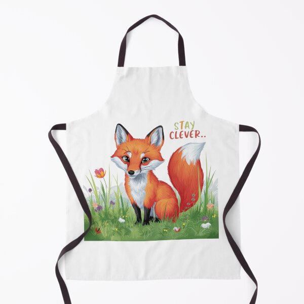 Item preview, Stay Clever: Playful Fox Art designed and sold by deluxedigital1.