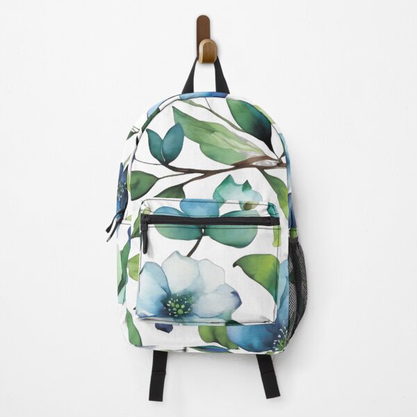 Item preview, Floral pattern. Blue flowers designed and sold by MagelliShop.