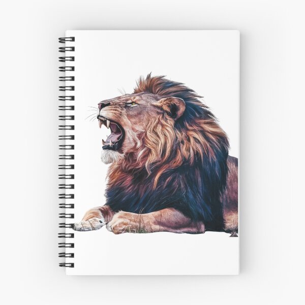 Item preview, King of the Jungle: Proud Lion Art designed and sold by deluxedigital1.