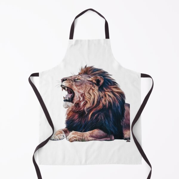 Item preview, King of the Jungle: Proud Lion Art designed and sold by deluxedigital1.