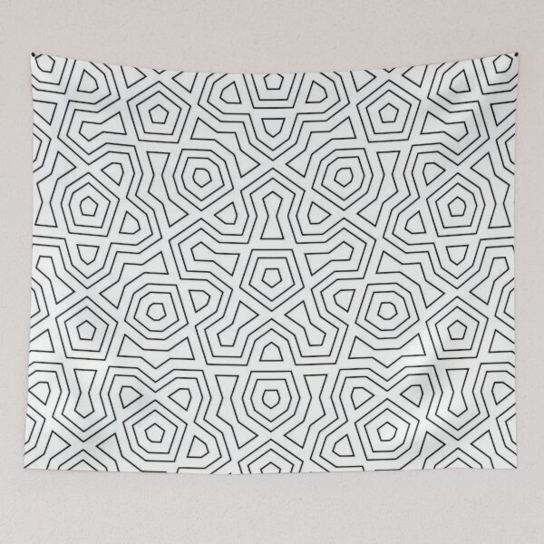 Item preview, geometric, pattern, design, line, wallpaper  designed and sold by NAVAL00.