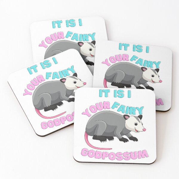 Item preview, It Is I Your Fairy Godpossum designed and sold by Alicja Wieczorek.