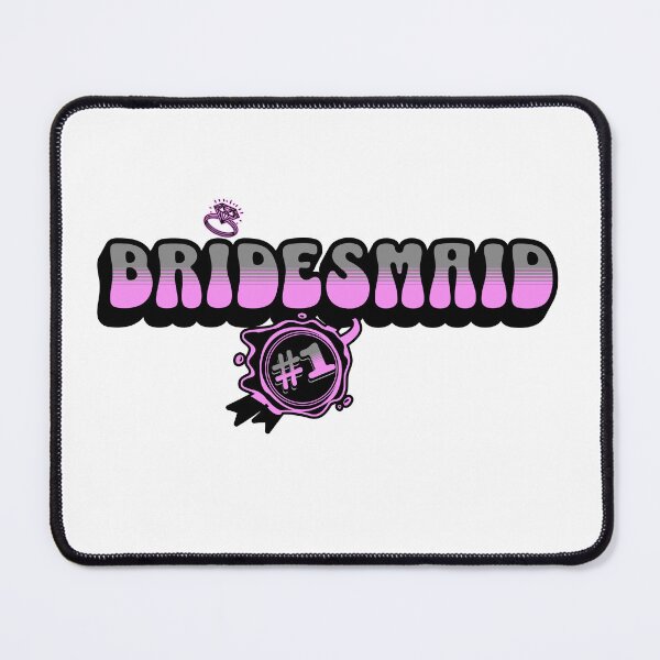 Item preview, Bridesmaid #1 designed and sold by Vee-Dog.