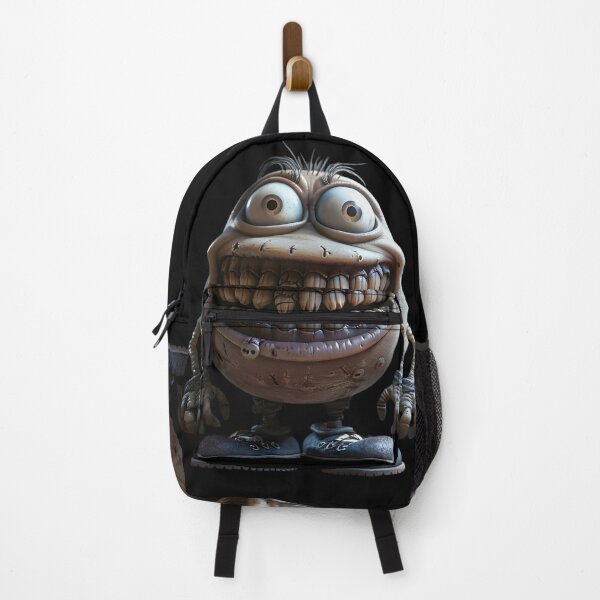 Item preview, Crazy Teeth Creeper Sticker designed and sold by AI-Only Creations.