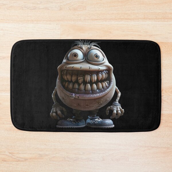 Item preview, Crazy Teeth Creeper Sticker designed and sold by AI-Only Creations.