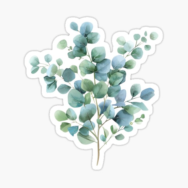 Item preview, Eucalyptus Plant Native Australian Flora designed and sold by PapuruDesigns.