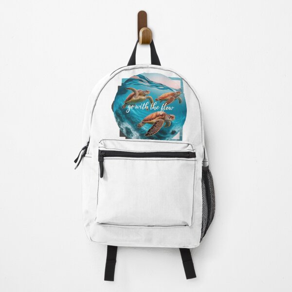 Item preview, Go with the Flow: Serene Sea Turtles Art designed and sold by deluxedigital1.