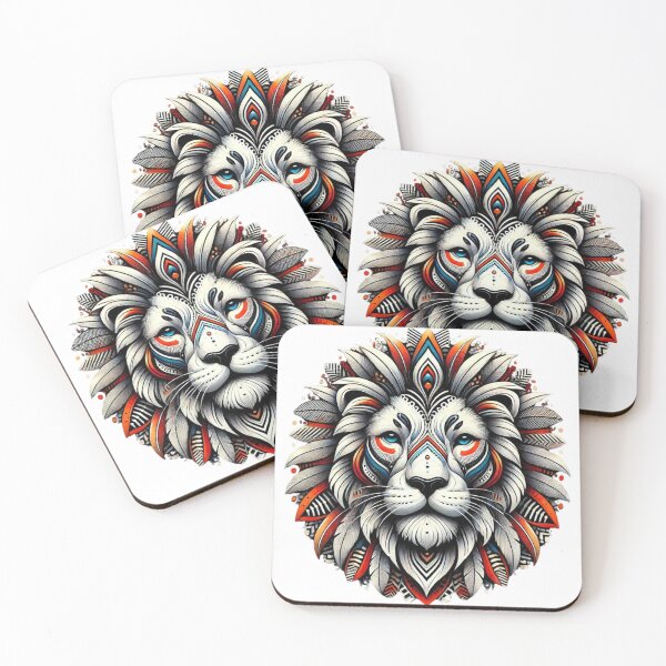 Item preview, Lion Tribal Mask designed and sold by FusiTink.
