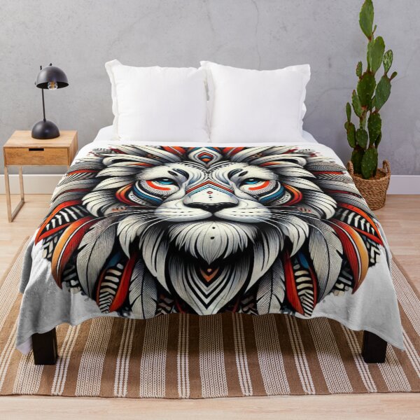Item preview, Lion Tribal Mask designed and sold by FusiTink.