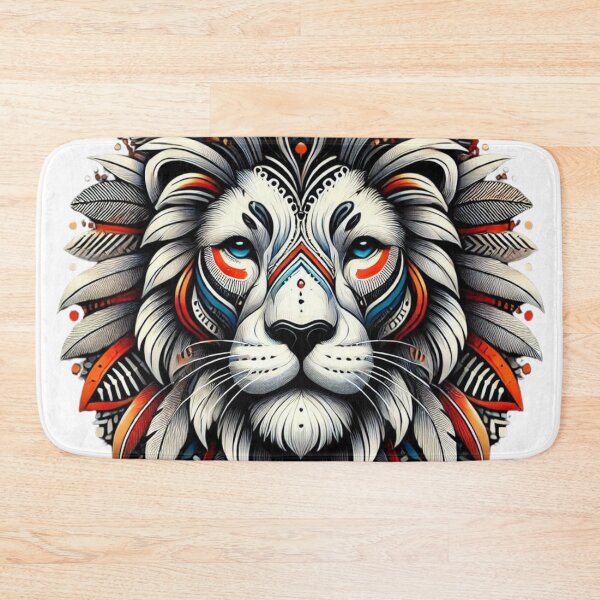 Item preview, Lion Tribal Mask designed and sold by FusiTink.