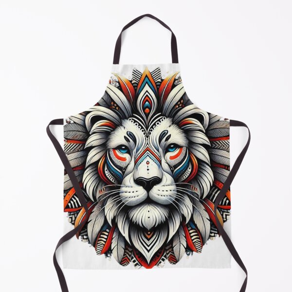 Item preview, Lion Tribal Mask designed and sold by FusiTink.