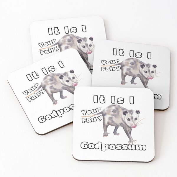 Item preview, It Is I Your Fairy Godpossum designed and sold by Alicja Wieczorek.