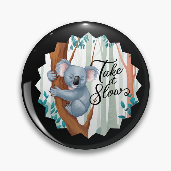 Item preview, Take it Slow: Tranquil Koala Art designed and sold by deluxedigital1.