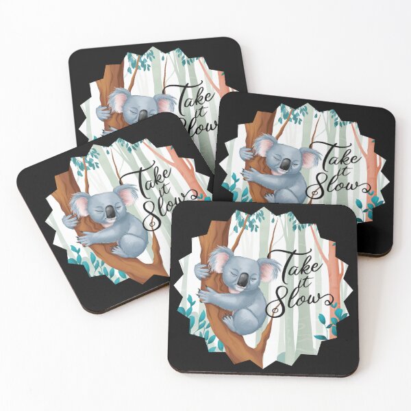 Item preview, Take it Slow: Tranquil Koala Art designed and sold by deluxedigital1.
