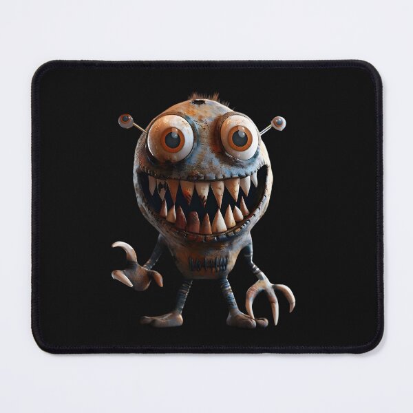 Item preview, Freaky Teeth Terror Sticker designed and sold by AI-Only Creations.