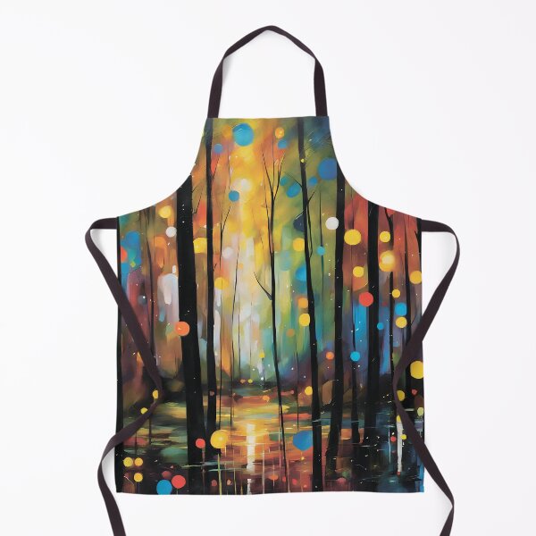 Artikelvorschau, Waldillustration bei Nacht entworfen und verkauft von MagelliShop.