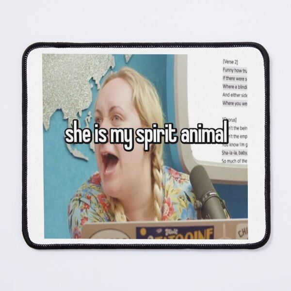 Item preview, Brittany Broski "spirit animal" sticker designed and sold by stickersbyjulli.