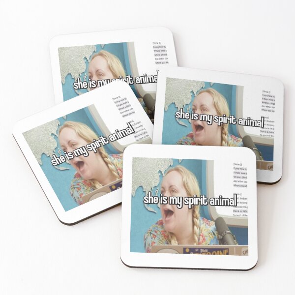 Item preview, Brittany Broski "spirit animal" sticker designed and sold by stickersbyjulli.
