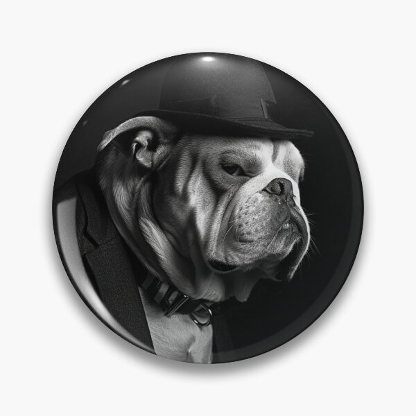 Item preview,  Retrato del Señor Bulldog designed and sold by NuWaveArt.