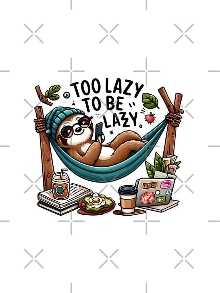 Thumbnail 4 of 4, iPhone Case, Chillin' Sloth designed and sold by AI-Only.