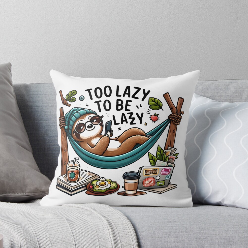 Item preview, Throw Pillow designed and sold by AI-Only.