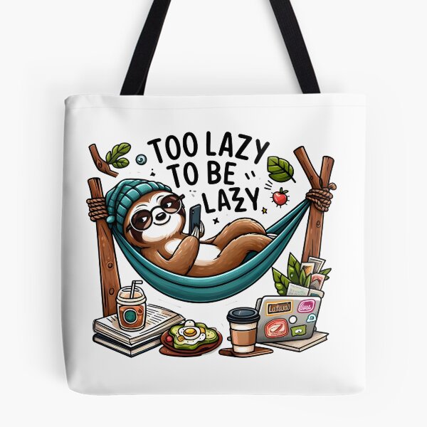 Item preview, Chillin' Sloth designed and sold by AI-Only Creations.