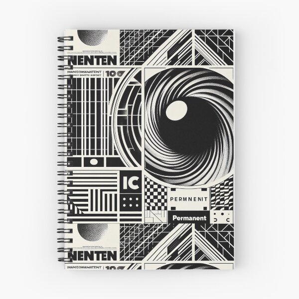 Item preview,  The image is a black and white graphic with a collage of different elements that resemble a movie poster. designed and sold by Nataliya Kretsu.