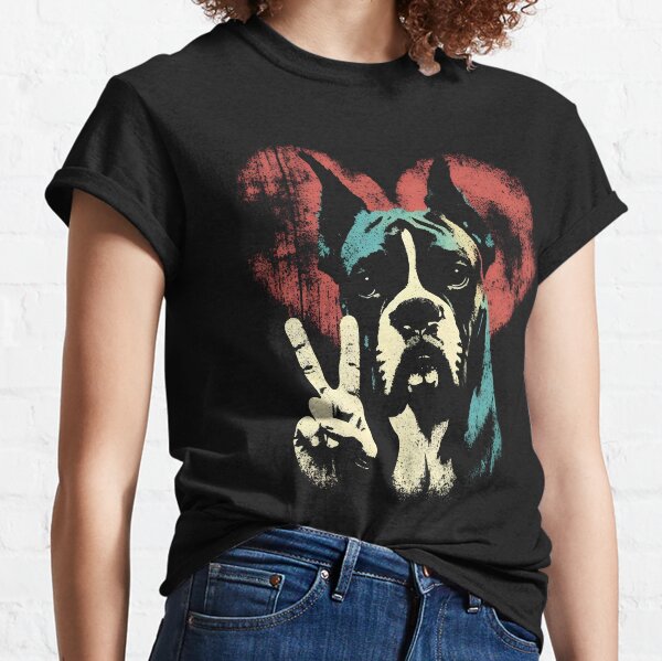 Item preview, Peace Love Boxer Dog designed and sold by ghan19.