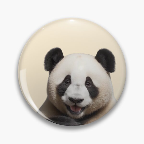 Item preview, Friendly Smiling Cute Panda designed and sold by cerenalkan.