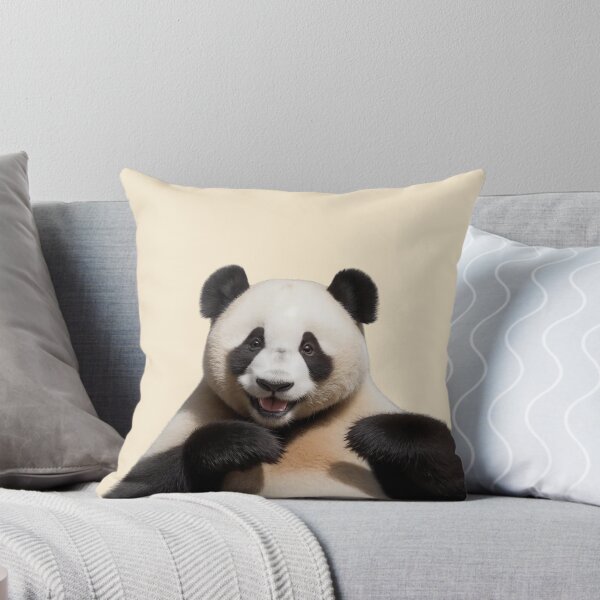 Item preview, Friendly Smiling Cute Panda designed and sold by cerenalkan.