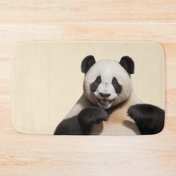 Item preview, Friendly Smiling Cute Panda designed and sold by cerenalkan.