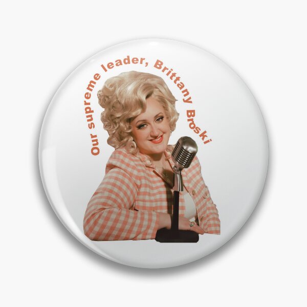 Item preview, Brittany Broski "supreme leader" sticker designed and sold by stickersbyjulli.