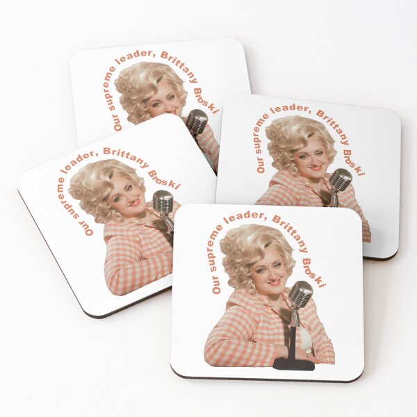 Item preview, Brittany Broski "supreme leader" sticker designed and sold by stickersbyjulli.