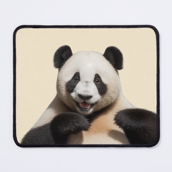 Item preview, Friendly Smiling Cute Panda designed and sold by cerenalkan.