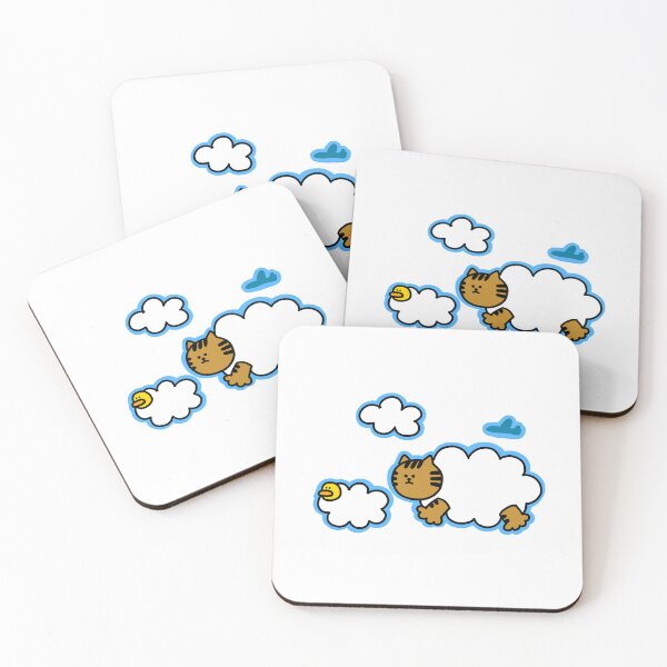 Item preview, cloud the Cat and the Duck designed and sold by superbaechoo.