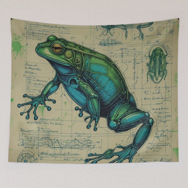Artikelvorschau, GEHEIMES VINTAGE-FROSCH-EXPERIMENT entworfen und verkauft von johnnyssandart.