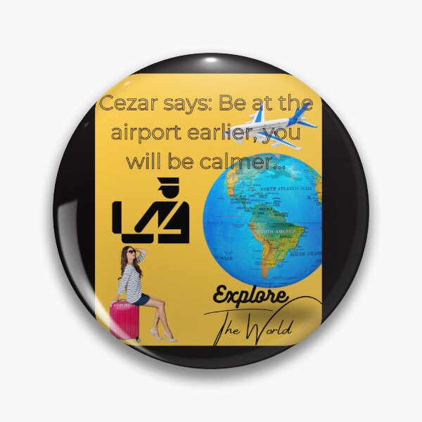 Item preview, Cezar says: Be at the airport earlier, you will be calmer designed and sold by smartpaxcezar.