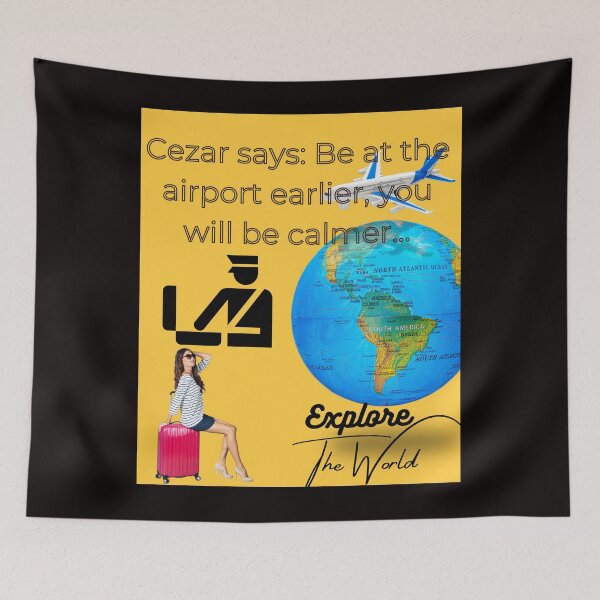 Item preview, Cezar says: Be at the airport earlier, you will be calmer designed and sold by smartpaxcezar.