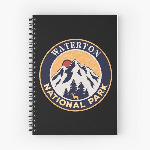 Item preview, Waterton Lakes National Park-Vintage designed and sold by graphic-map.