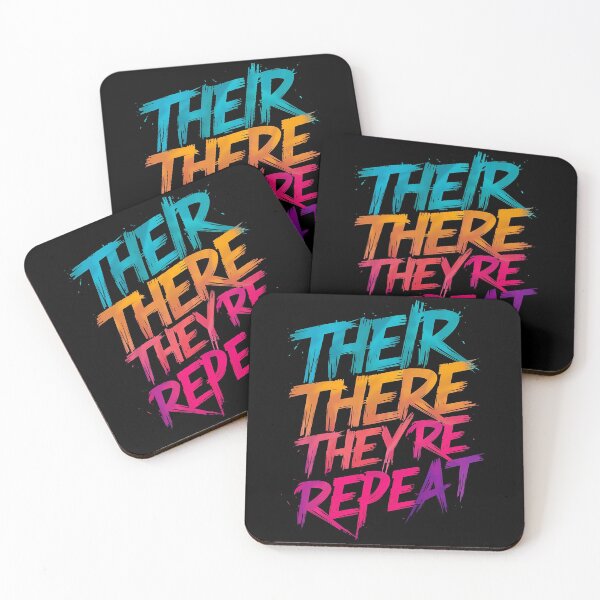 Item preview, Their There They're Repeat designed and sold by ghan19.